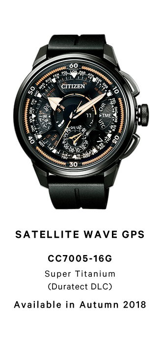 SATELLITE WAVE GPSCC7005-16G Super Titanium (Duratect DLC) Available in Autumn 2018